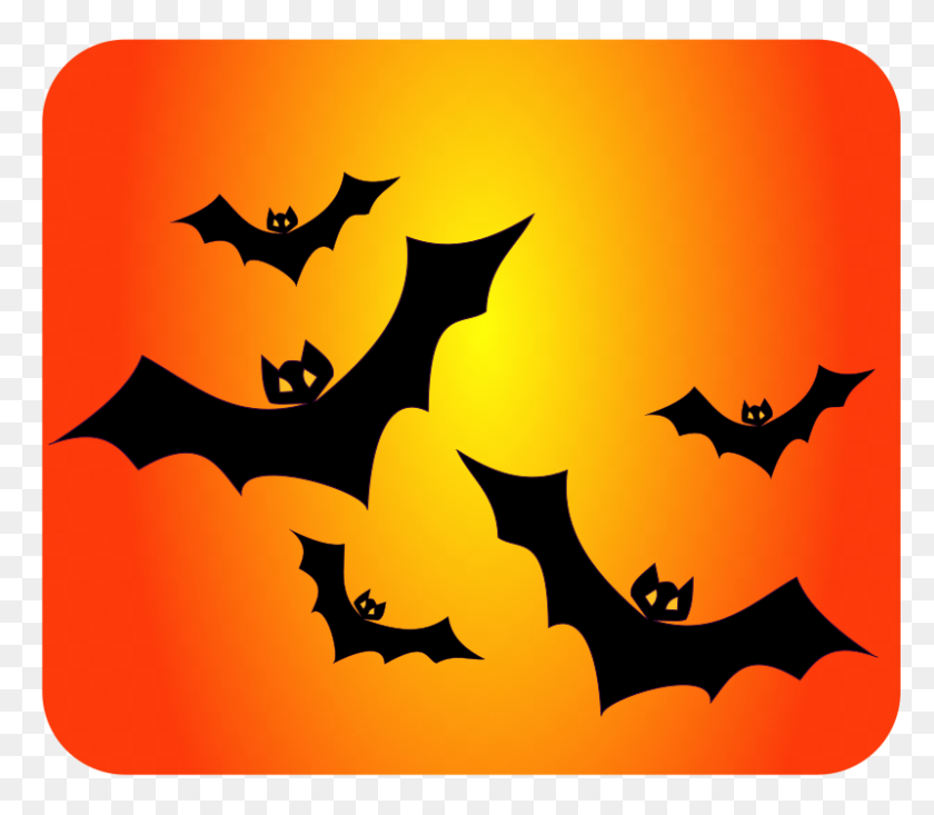800x691 Download Bats Halloween Decorations Clipart Bat Halloween Clip Art - Halloween Decorations Clipart