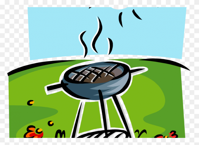 900x636 Download Bbq Clip Art Clipart Barbecue Grill Clip Art Barbecue - Covered Dish Clipart