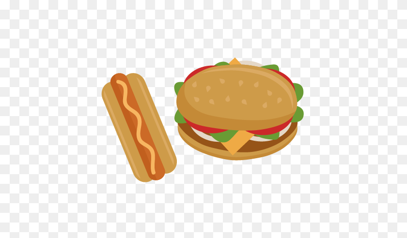 432x432 Download Bbq Hamburgers Hot Dogs Free Clip Art Clipart Hamburger - Bbq Food Clipart
