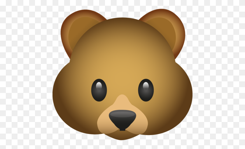 480x453 Descargar Oso Emoji Imagen En Png Emoji Island - Momma Bear Clipart