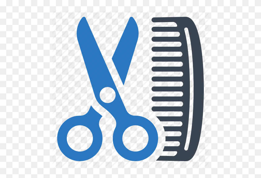 512x512 Download Beauty Salon Icon Clipart Hair Clipper Comb Hairdresser - Surgical Mask Clipart
