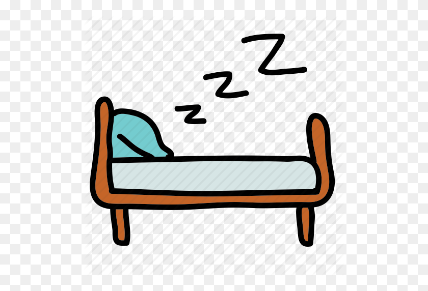 512x512 Download Bed Zzz Clipart Bed Computer Icons Clip Art - Bed Clipart Transparent