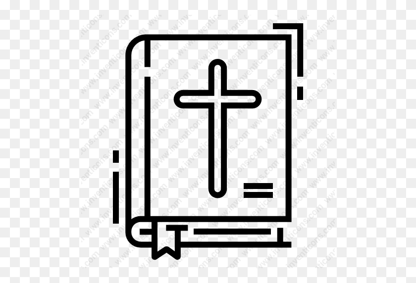 512x512 Descargar Icono De La Biblia Inventicons - Icono De La Biblia Png