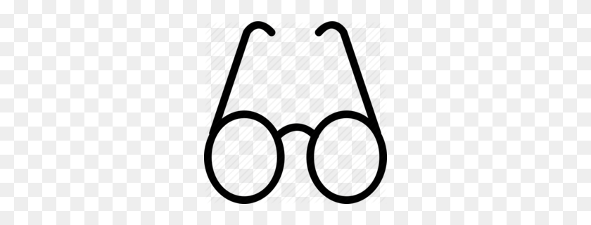 260x260 Download Bifocals Drawing Clipart Glasses Drawing Clip Art - Eyeglasses Clipart