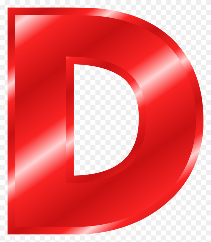 900x1046 Download Big Red Letter D Clipart Letter Alphabet Clip Art - Letter H Clipart