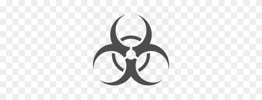 260x260 Download Biohazard Symbol Clipart Biological Hazard Symbol - Biohazard PNG