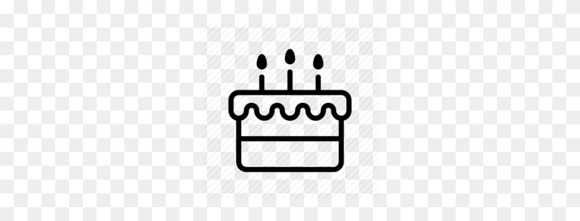 260x260 Download Birthday Cake Clipart Birthday Cake Cupcake - Birthday Cake Clipart Black And White