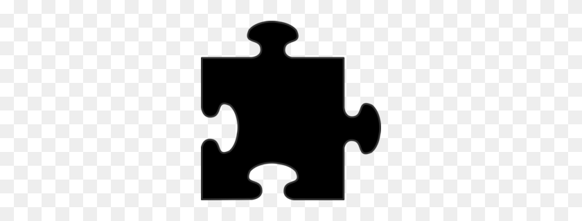 260x260 Download Black Puzzle Piece Png Clipart Jigsaw Puzzles Clipart - Jigsaw Clipart