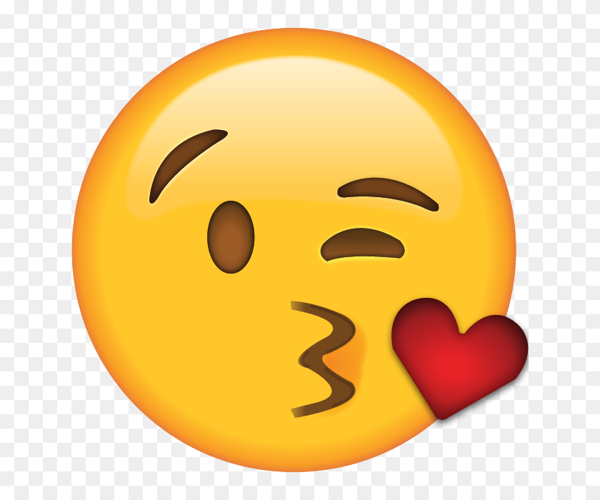 640x640 Download Blow Kiss Emoji Icon Emoji Island - Kiss Emoji PNG