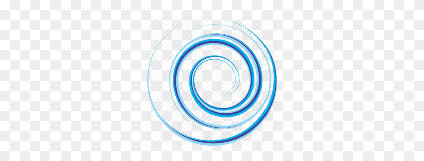 260x260 Download Blue Circle Waves Vector Png Clipart Circle Circle - Circle Clipart PNG