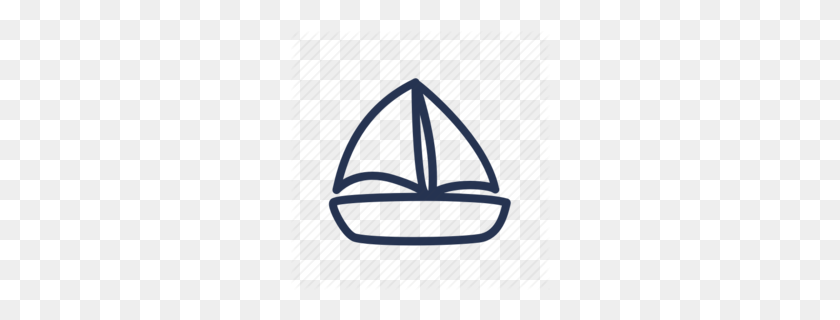 260x260 Download Boat Cartoon Png Clipart Sailboat Drawing Clip Art - Speed Boat Clipart