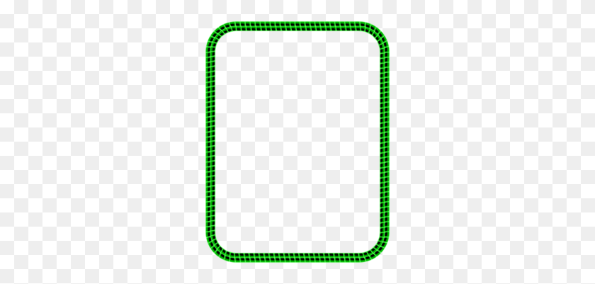 260x341 Download Border Clipart Clip Art Green, Yellow, Text, Line - Rectangle Border Clip Art