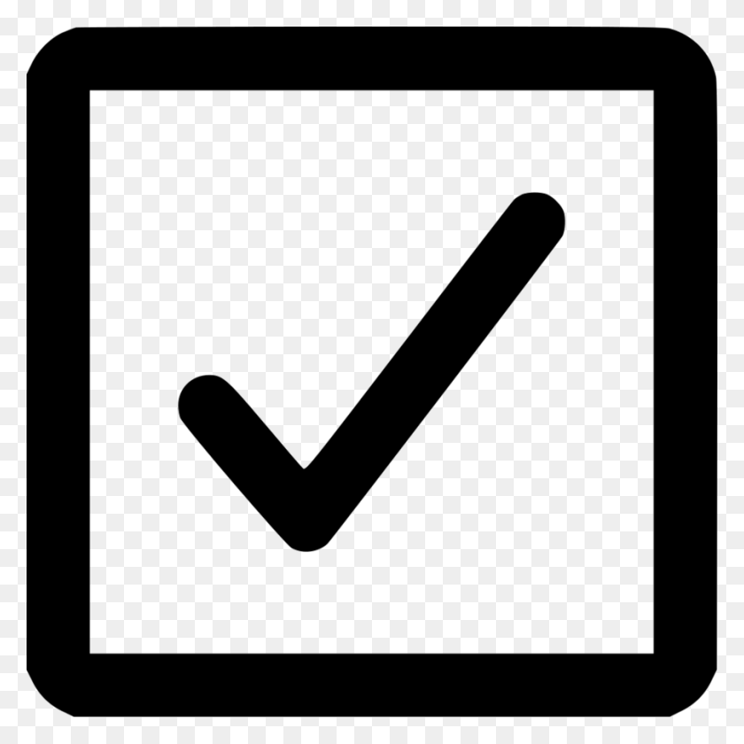 900x901 Download Box With Tick Clipart Checkbox Check Mark Computer Icons - White Check Mark PNG