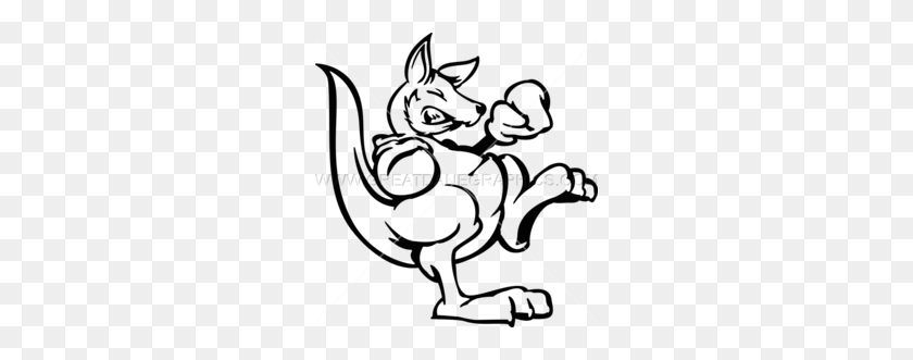 260x271 Download Boxing Kangaroo Drawing Clipart Drawing Boxing Kangaroo - Paw Patrol Characters Clipart