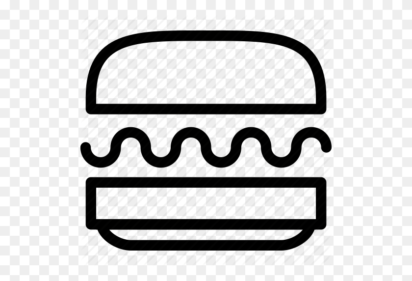 512x512 Download Breakfast Sandwich Icon Clipart Hamburger Cheeseburger - Breakfast Sandwich Clipart