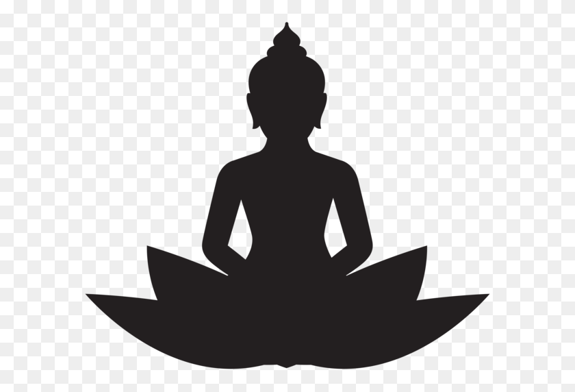 600x512 Download Buddha, Art - Bed Clipart PNG