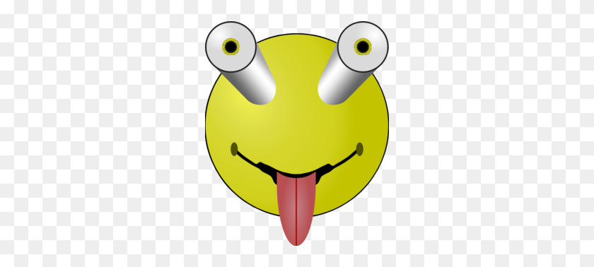 260x318 Download Bug Eyed Smiley Face Clipart Smiley Emoticon Clip Art - Bug Clipart