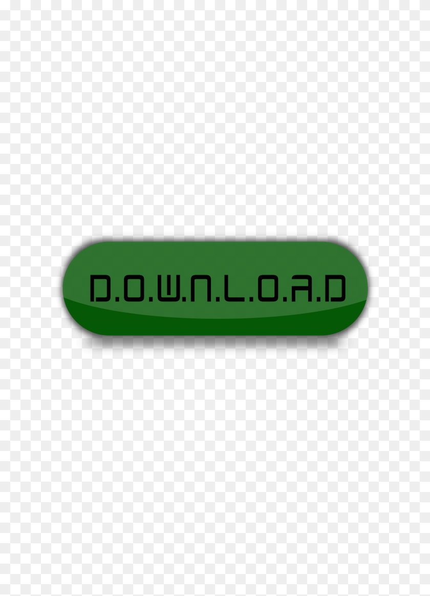 2400x3394 Download Button Green Colour Icons Png - Download Button PNG