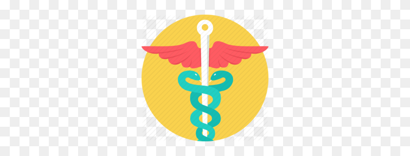 260x260 Download Caduceus Flat Icon Clipart Computer Icons Staff Of Hermes - Caduceus Clipart