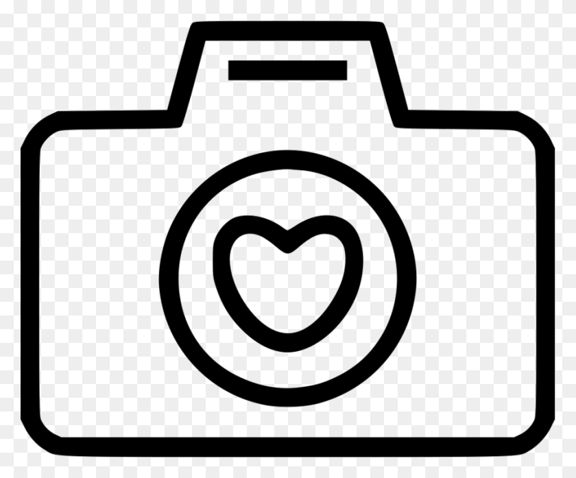 900x736 Download Camera Love Icon Png Clipart Clip Art Camera, Heart - Couple In Love Clipart