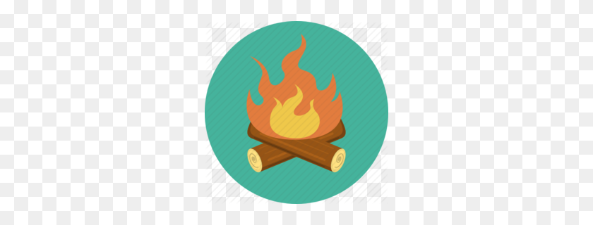 260x260 Download Campfire Clipart Campfire Camping Clip Art - Clipart Campground