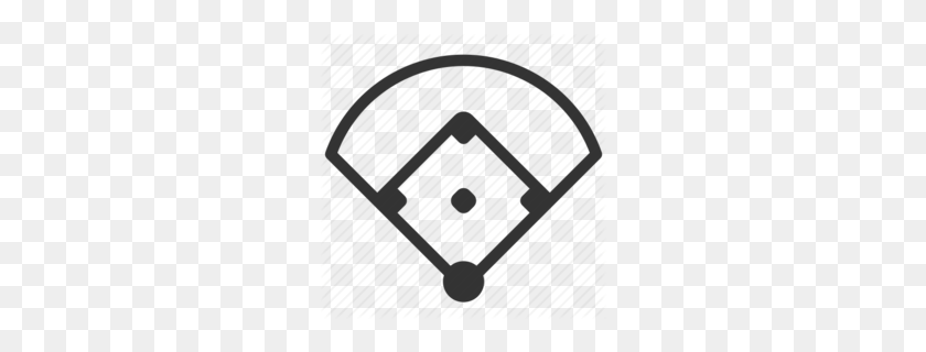 260x260 Download Campo De Beisbol Para Colorear Clipart Baseball Field - Baseball Diamond Clipart Black And White