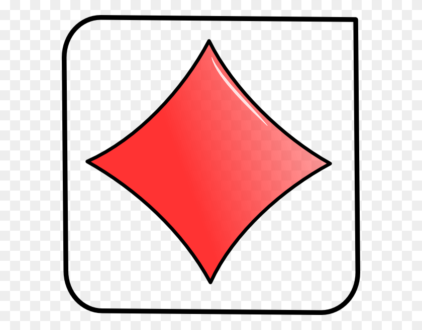 594x598 Download Card Symbol Diamond Clipart - Diamond Clipart Free