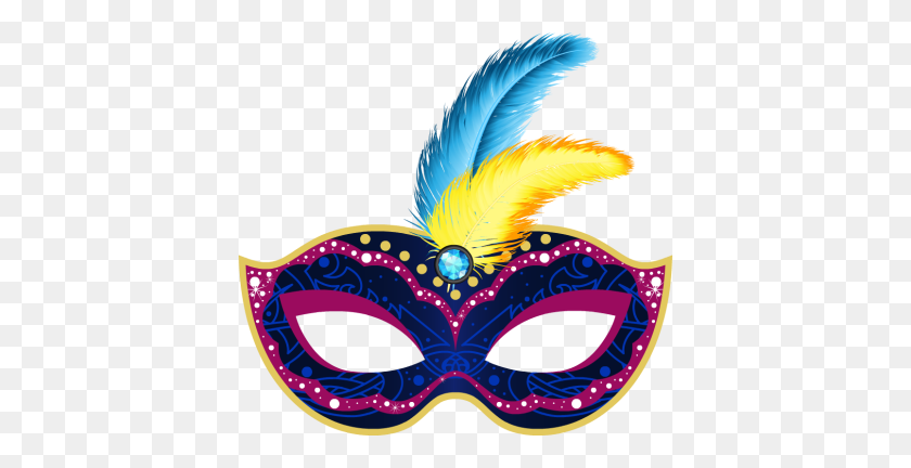 400x372 Download Carnival Mask Free Png Transparent Image And Clipart - Mask PNG