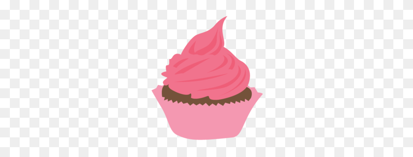 260x260 Download Cartoon Cupcake Without Background Clipart Delicious - Delicious Clipart