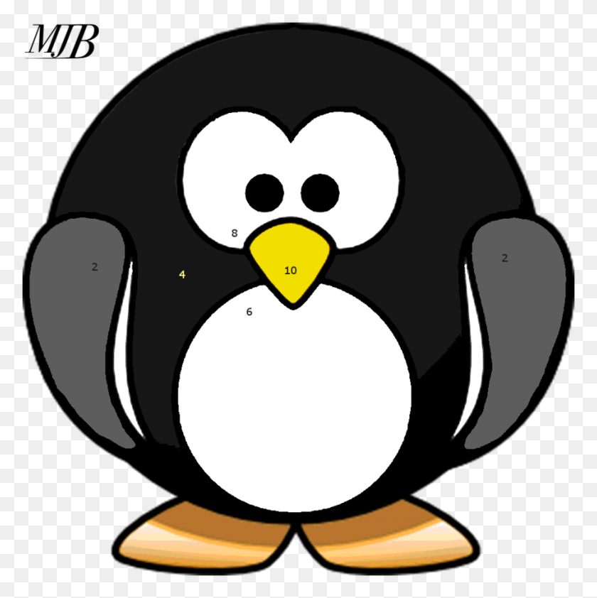 900x903 Download Cartoon Penguin Clipart Penguin Clip Art Penguin - Thumper Clipart