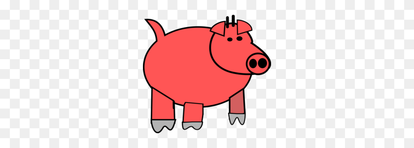 260x240 Download Cartoon Pig Clipart Pig Clip Art Pig, Nose Clipart Free - Boar Clipart