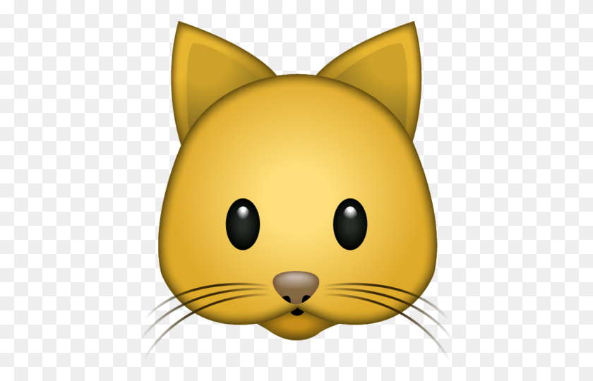 444x480 Download Cat Emoji Image In Png Emoji Island - Emoji PNG Download