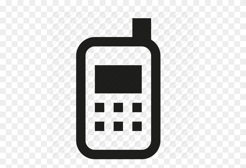 512x512 Скачать Сотовый Телефон Бесплатные Векторные Иконки - Значок Сотового Телефона Png