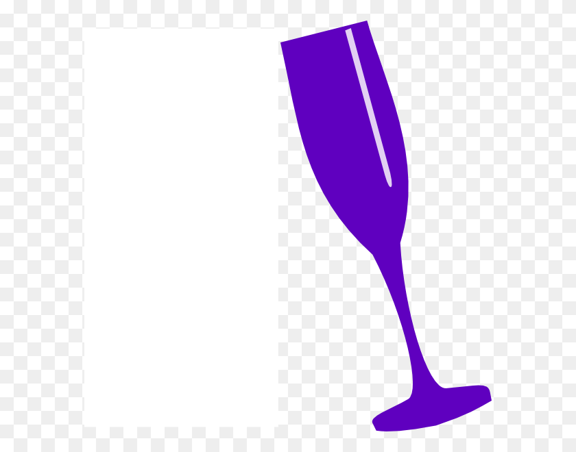 594x600 Download Champagne Glasses Silhouette Clipart Champagne Glass - Cocktail Glass Clipart