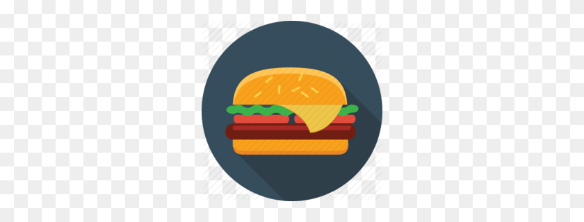 260x260 Download Cheeseburger Icon Clipart Hamburger Cheeseburger Junk Food - Cheeseburger PNG
