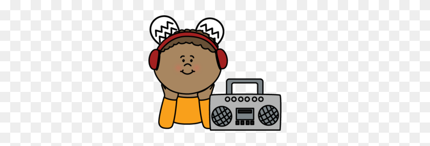 260x226 Download Child Listening To Radio Clipart Radio Clip Art - Listening Center Clipart