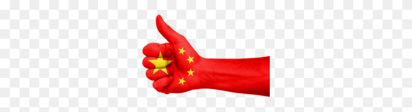 260x170 Descargar Bandera De China Pulgar Hacia Arriba Imágenes Prediseñadas De La Bandera De La Compañía China - Bandera De China Png