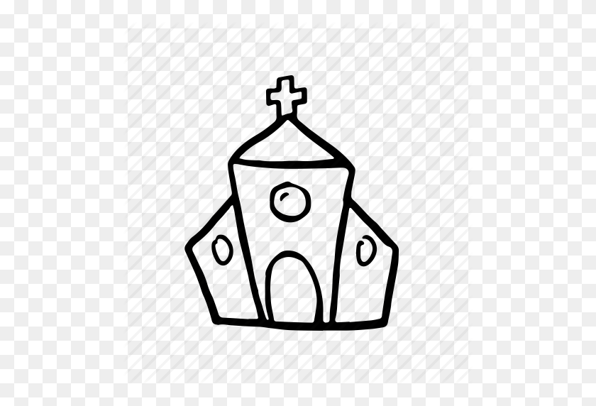 493x512 Download Church Doodle Png Clipart Christian Church Clip Art - Chapel Clipart