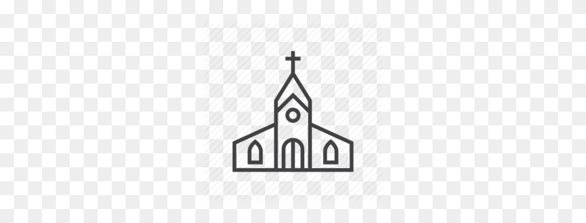 260x260 Download Church Line Icon Clipart Church Clip Art Church, Text - Worship Clipart Black And White