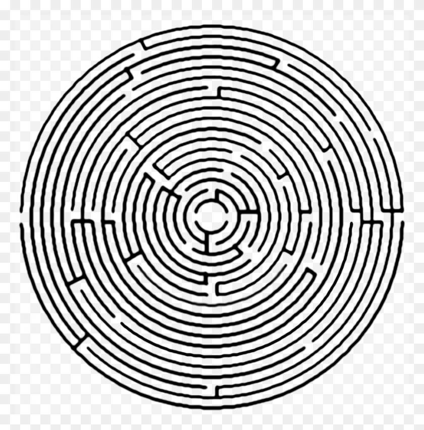900x913 Download Circle Maze Clipart Maze Labyrinth Clip Art Puzzle - White Circle Clipart