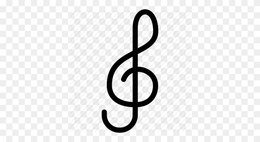 400x400 Download Clef Note Free Png Transparent Image And Clipart - Bass Clef PNG