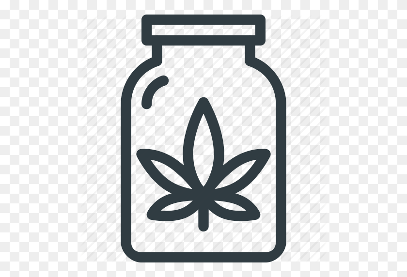512x512 Download Clip Art Clipart Cannabis Art Art, Text, Font, Line - Weed Plant Clipart