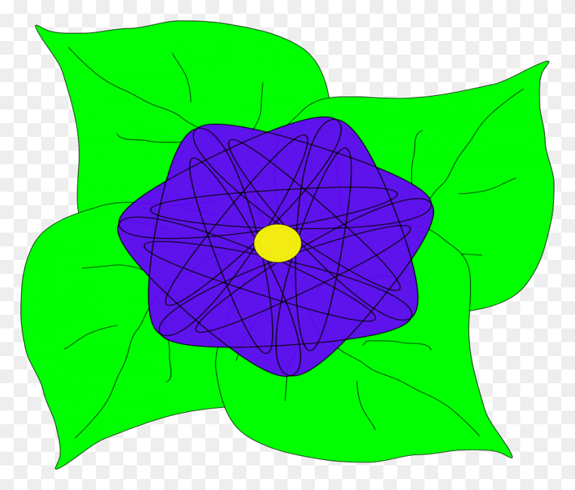 900x757 Download Clip Art Clipart Clip Art Plant, Flower, Leaf, Green - Violet Flower Clipart