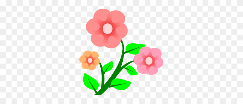 291x300 Download Clip Art Flower Clipart Collection - Anemone Flower Clipart