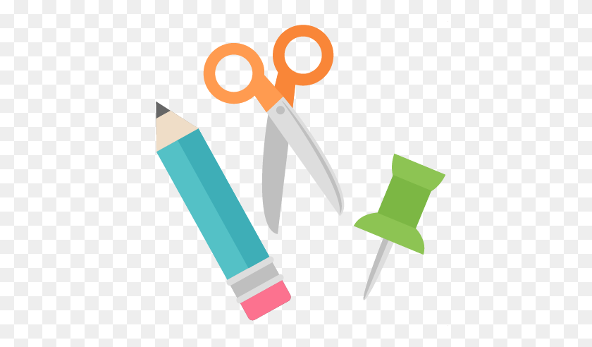 432x432 Download Clip Art School Supplies Png Clipart Clip Art Paper - School Office Clipart