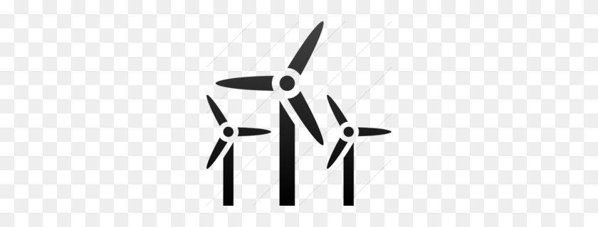 260x260 Download Clip Art Wind Turbine Clipart Wind Farm Wind Turbine Wind - Wind Clipart PNG