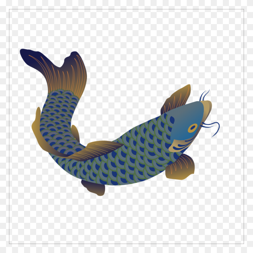 900x900 Download Clipart Clip Art Design, Fish Clipart Free Download - Whale Tail Clipart