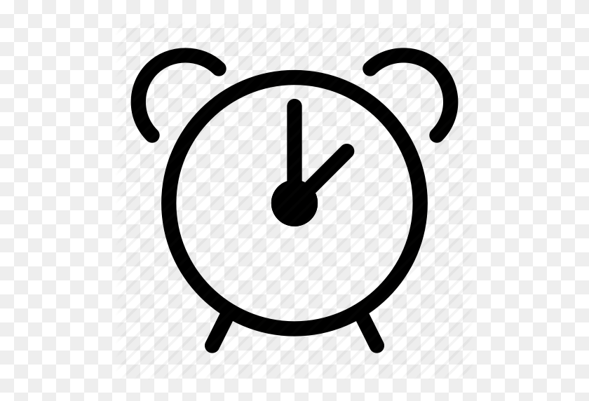 512x512 Download Clock Outline Clipart Alarm Clocks Clip Art Circle - Clock Clipart Black And White