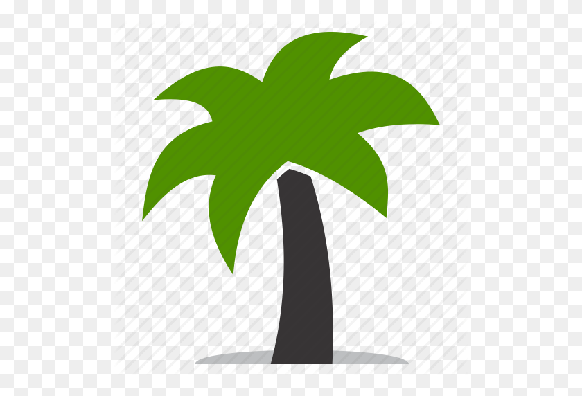 512x512 Скачать Плоский Значок Кокосовой Пальмы Клипарт Компьютерные Иконки Кокосовой Пальмы - Клипарт Кокосовой Пальмы