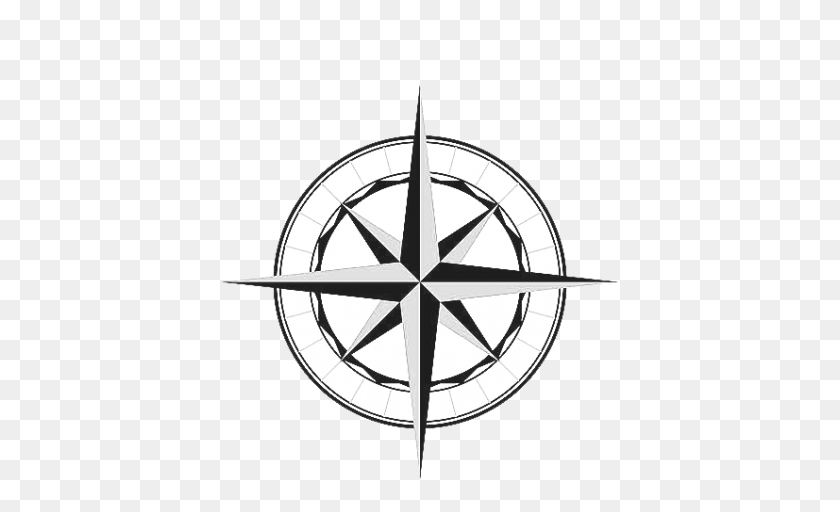 400x452 Download Compass Free Png Transparent Image And Clipart - Nautical Compass Clipart
